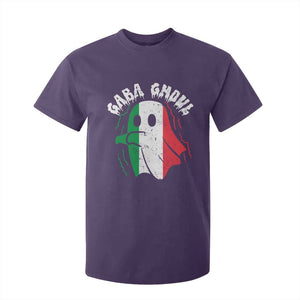 Gabagool Ghost Italian T Shirt For Kid Funny Halloween Costume Gaba Ghoul Pun TS10 Purple Print Your Wear