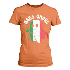 Gabagool Ghost Italian T Shirt For Women Funny Halloween Costume Gaba Ghoul Pun TS10 Orange Print Your Wear