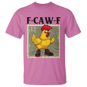 F Caw F Screaming Chicken T Shirt Metal Heavy Punk Rock Music TS10 Azalea Print Your Wear