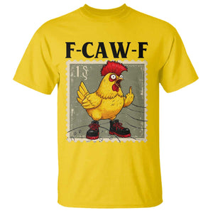 F Caw F Screaming Chicken T Shirt Metal Heavy Punk Rock Music TS10 Daisy Print Your Wear