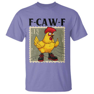 F Caw F Screaming Chicken T Shirt Metal Heavy Punk Rock Music TS10 Violet Print Your Wear