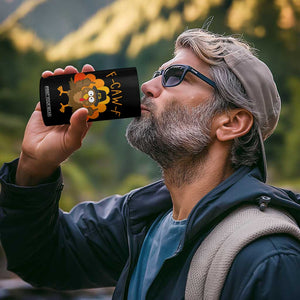 F-Caw-F Funny Turkey 4 in 1 Can Cooler Tumbler Happy Thanksgiving Day Family Dinner TS10 Print Your Wear