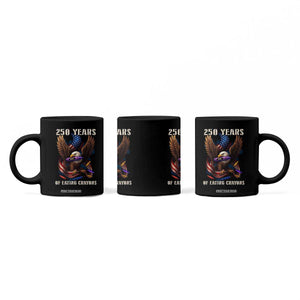 250 Years Of Eating Crayons Coffee Mug Funny Eagle 250th Anniversary Veterans Gifts TS10 Print Your Wear
