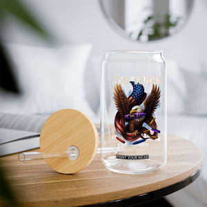 250 Years Of Eating Crayons Glass Can Funny Eagle 250th Anniversary Veterans Gifts TS10 Print Your Wear
