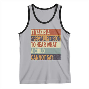 Special Education Teacher Tank Top Inspirational SPED Teachers Autism TS10 Athletic Heather Black Print Your Wear