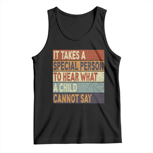 Special Education Teacher Tank Top Inspirational SPED Teachers Autism TS10 Black Print Your Wear