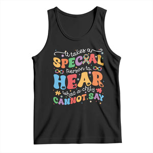 Special Education Teacher Tank Top Inspirational SPED Teachers Autism A Special Person TS10 Black Print Your Wear