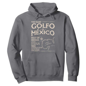 Gulf Of Mexico Hoodie 1672 Historic Map Coast Mexico Lover TS10 Charcoal Print Your Wear
