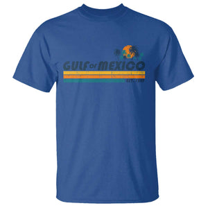 Gulf Of Mexico T Shirt Texas Alabama Mississippi Florida Beach Gulf Coast Mexico Lover TS10 Royal Blue Print Your Wear