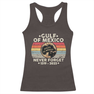 Never Forget Gulf Of Mexico Racerback Tank Top 1915 - 2025 TS10 Dark Chocolate Print Your Wear