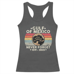 Never Forget Gulf Of Mexico Racerback Tank Top 1915 - 2025 TS10 Dark Heather Print Your Wear