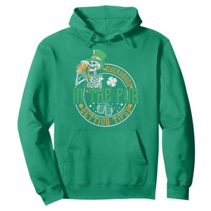 St Patricks Day Pub Hoodie Everybody In The Pub Getting Tipsy TS10 Irish Green Print Your Wear