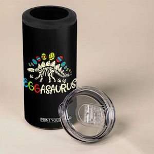 Easter Dinosaur 4 in 1 Can Cooler Tumbler Kids Eggasaurus Easter Stegosaurus Dino Toddler Boys TS10 Print Your Wear