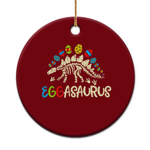 Easter Dinosaur Ceramic Ornament Kids Eggasaurus Easter Stegosaurus Dino Toddler Boys TS10 1pc Red Print Your Wear
