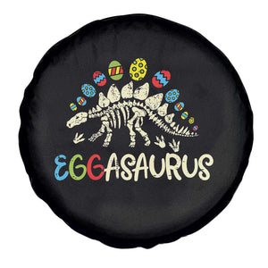 Easter Dinosaur Spare Tire Cover Kids Eggasaurus Easter Stegosaurus Dino Toddler Boys TS10 Print Your Wear
