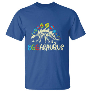 Easter Dinosaur T Shirt Kids Eggasaurus Easter Stegosaurus Dino Toddler Boys TS10 Royal Blue Print Your Wear