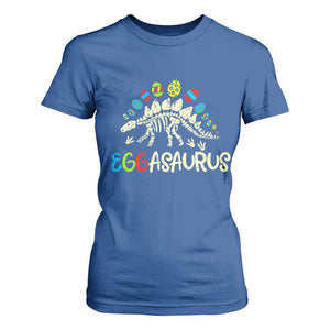 Easter Dinosaur T Shirt For Women Kids Eggasaurus Easter Stegosaurus Dino Toddler Boys TS10 Royal Blue Print Your Wear