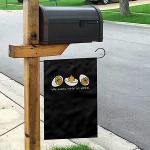 Funny Easter Garden Flag You Know Why Im Here TS10 Print Your Wear