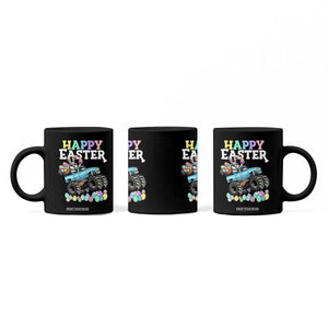 Boys Happy Easter Bunny Monster Truck Coffee Mug Eggs Cool Rabbit Car Lovers Toddler TS10 Print Your Wear