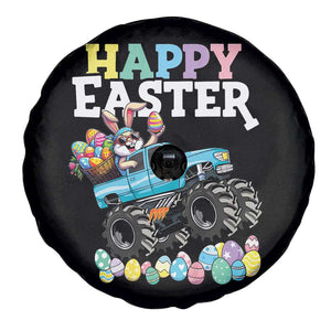 Boys Happy Easter Bunny Monster Truck Spare Tire Cover Eggs Cool Rabbit Car Lovers Toddler TS10 Print Your Wear
