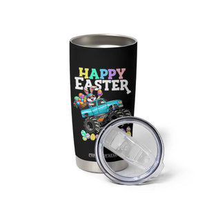 Boys Happy Easter Bunny Monster Truck Tumbler Cup Eggs Cool Rabbit Car Lovers Toddler TS10 Print Your Wear