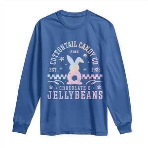 Cottontail Candy Company Easter Long Sleeve Shirt Carrot Bunny Rabbit Family Matching TS10 Royal Blue Print Your Wear