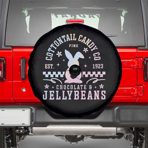 Cottontail Candy Company Easter Spare Tire Cover Carrot Bunny Rabbit Family Matching TS10 Black Print Your Wear