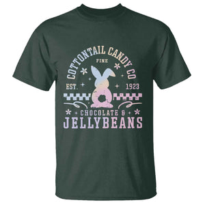 Cottontail Candy Company Easter T Shirt Carrot Bunny Rabbit Family Matching TS10 Dark Forest Green Print Your Wear