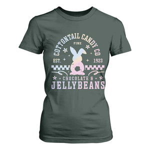 Cottontail Candy Company Easter T Shirt For Women Carrot Bunny Rabbit Family Matching TS10 Dark Forest Green Print Your Wear