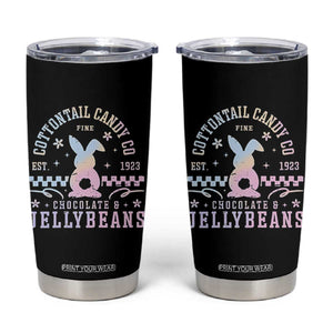 Cottontail Candy Company Easter Tumbler Cup Carrot Bunny Rabbit Family Matching TS10 Black Print Your Wear