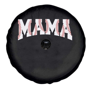 Baseball Mama Spare Tire Cover Retro Varsity Baseball Season Mom Raising Ballers TS10 Print Your Wear