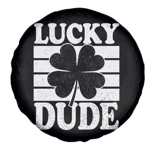 Funny Lucky Dude Spare Tire Cover Irish Boys St Patricks Day TS10 Print Your Wear