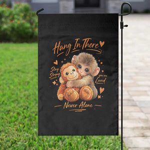 Cute Baby Monkey Punch Garden Flag Adorable Emotional Graphic Little Punch TS10 Print Your Wear