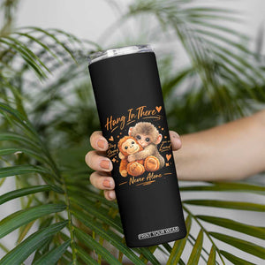 Cute Baby Monkey Punch Skinny Tumbler Adorable Emotional Graphic Little Punch TS10 Print Your Wear