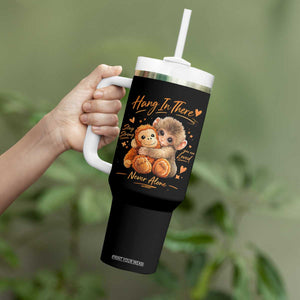 Cute Baby Monkey Punch Tumbler With Handle Adorable Emotional Graphic Little Punch TS10 Print Your Wear