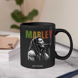 Vintage Marley Coffee Mug Rastaman Jamaica Jamaican Rasta Reggage Music TS10 Print Your Wear