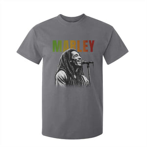Vintage Marley T Shirt For Kid Rastaman Jamaica Jamaican Rasta Reggage Music TS10 Charcoal Print Your Wear