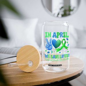 Donate Life Month Glass Can In April We Save Lives Organ Donation TS10 Print Your Wear