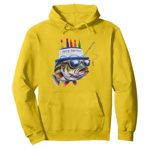 Bass Fishing Birthday Hoodie Fish Party Theme
