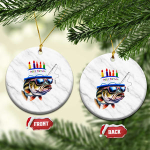 Bass Fishing Birthday Ceramic Ornament Fish Party Theme