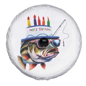 Bass Fishing Birthday Spare Tire Cover Fish Party Theme