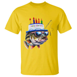 Bass Fishing Birthday T Shirt Fish Party Theme