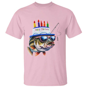 Bass Fishing Birthday T Shirt Fish Party Theme