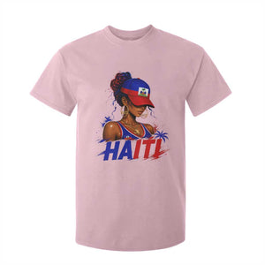 Haitian Princess T Shirt For Kid Haiti Flag Haitienne Melanin Black Girls TS10 Light Pink Print Your Wear