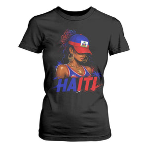 Haitian Princess T Shirt For Women Haiti Flag Haitienne Melanin Black Girls TS10 Black Print Your Wear