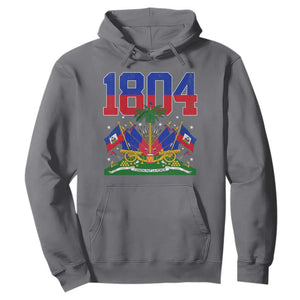 Haitian Revolution 1804 Hoodie Haiti Flag Independence Day Haitian Graphic TS10 Charcoal Print Your Wear