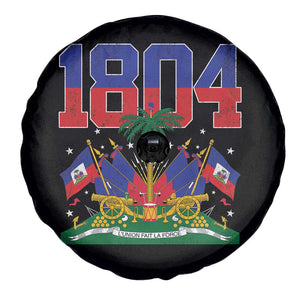 Haitian Revolution 1804 Spare Tire Cover Haiti Flag Independence Day Haitian Graphic TS10 Print Your Wear