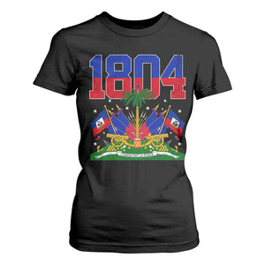 Haitian Revolution 1804 T Shirt For Women Haiti Flag Independence Day Haitian Graphic TS10 Black Print Your Wear