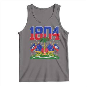 Haitian Revolution 1804 Tank Top Haiti Flag Independence Day Haitian Graphic TS10 Deep Heather Print Your Wear