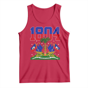 Haitian Revolution 1804 Tank Top Haiti Flag Independence Day Haitian Graphic TS10 Red Print Your Wear